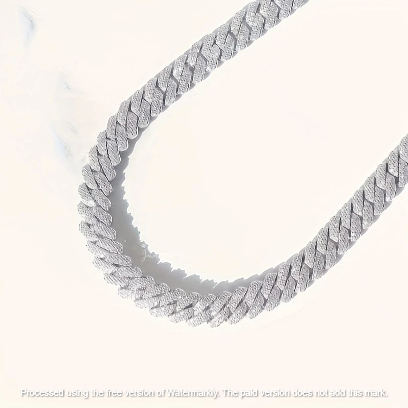 Men's 26Ct Round Cut Miami Diamond Cuban Link Bracelet