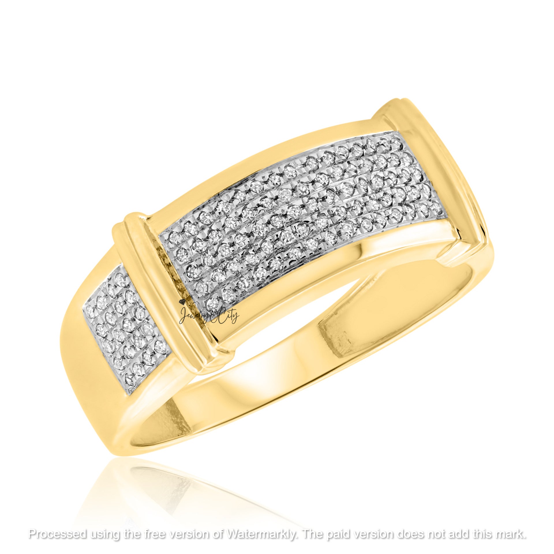 4.50Ct Round Cut Diamond Princess Cluster Wedding Trio Ring Set