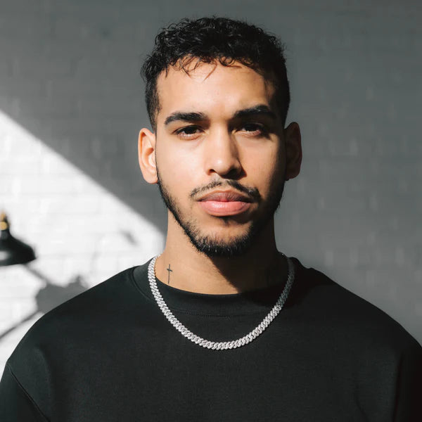 Certified Men's 29Ct Diamond Iced Cuban Link Necklace Chain