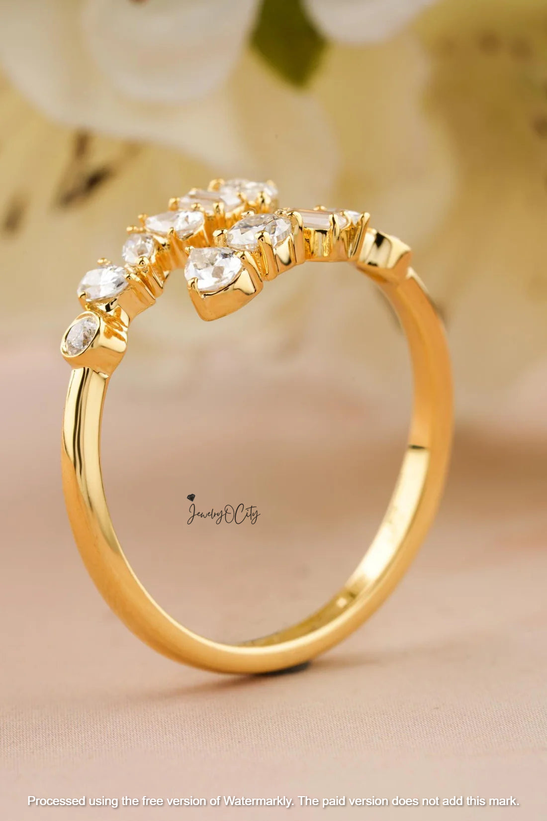 2.00Ct Multiple Shape Diamond Wrap Ring