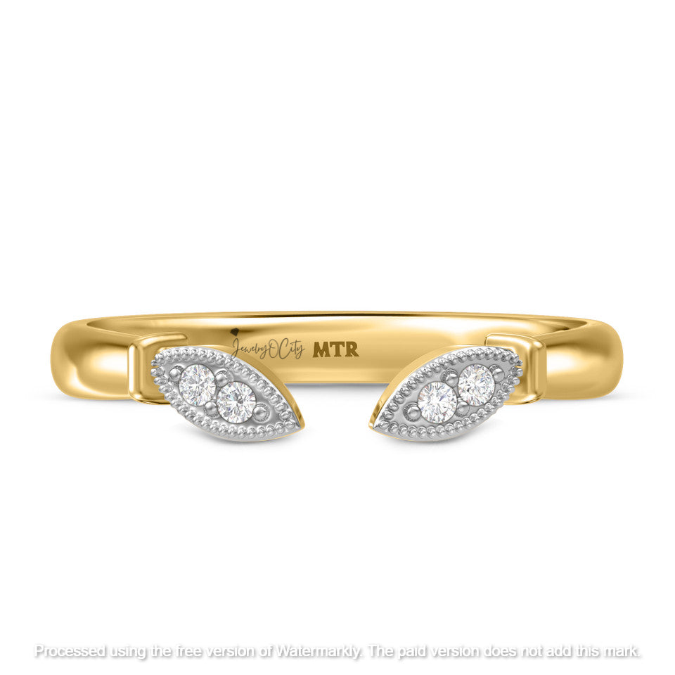 2.80Ct Marquise Cut Diamond Pave Engagement Trio Ring Set