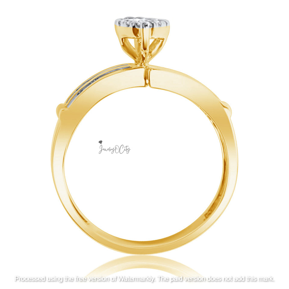 3.02Ct Diamond Marquise Shape Wedding Trio Ring Set