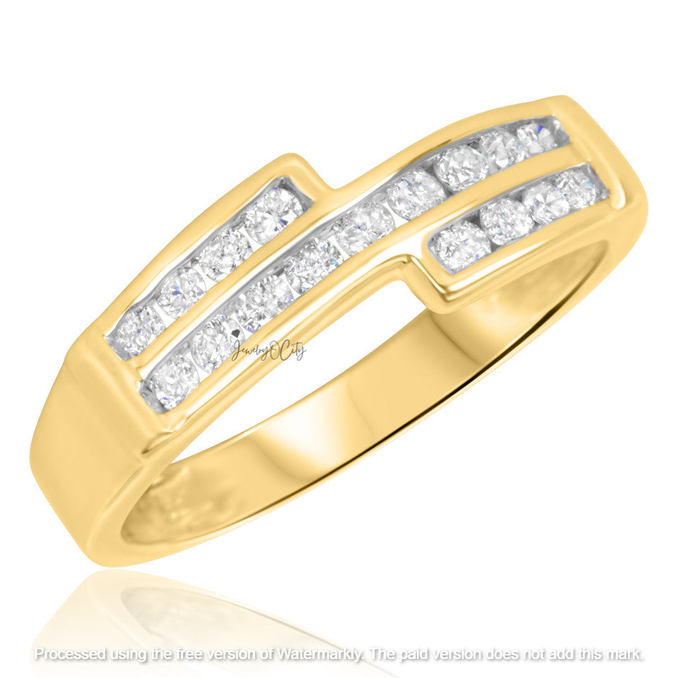 3.02Ct Diamond Marquise Shape Wedding Trio Ring Set