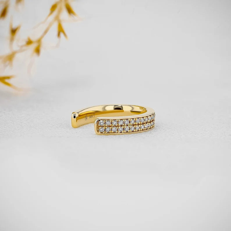 4Ct Round Cut 3 Set Diamond Women's Hoop Earrings