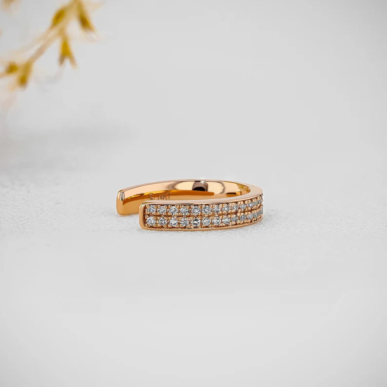 4Ct Round Cut 3 Set Diamond Women's Hoop Earrings