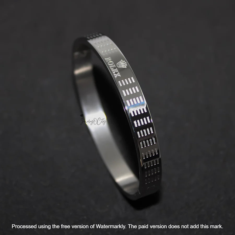Prince Crown Rolex Solid Men's Bracelet Bangle