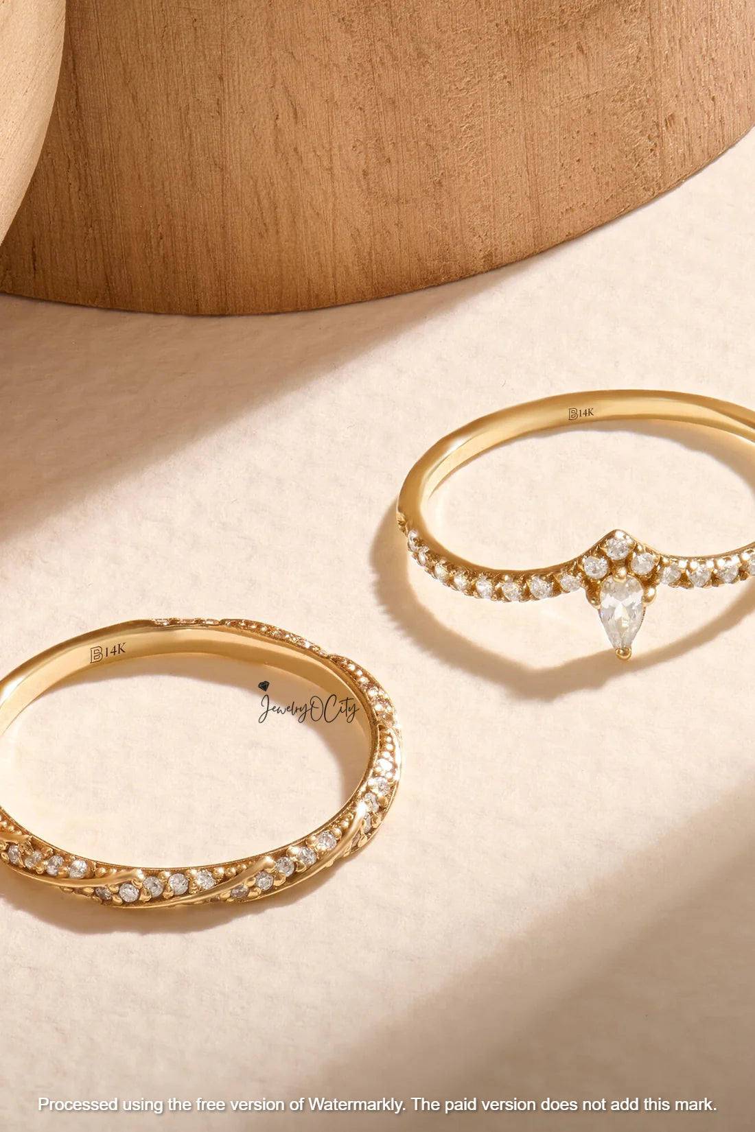 2.40Ct Round Cut Twisted Full Eternity Diamond Engagement Band For Her