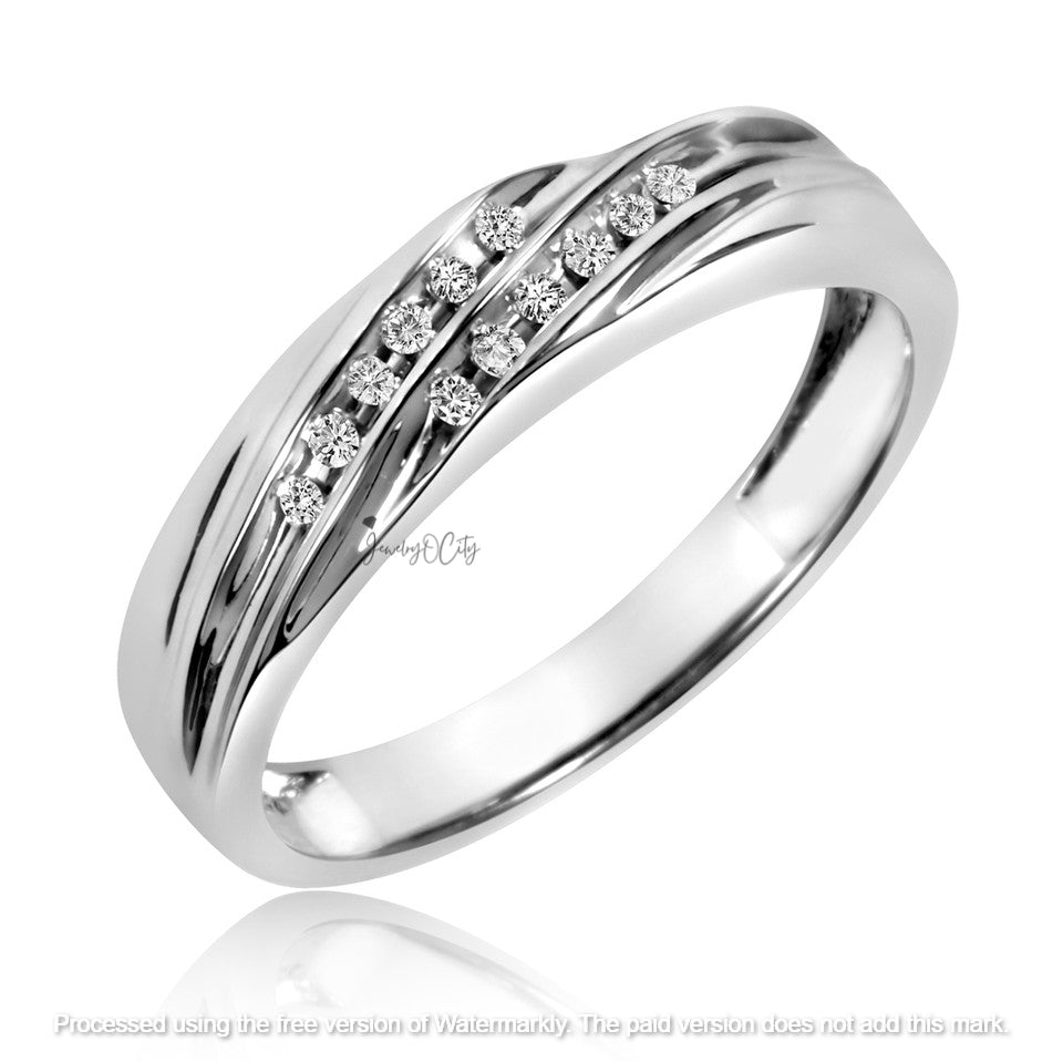 2.40Ct Diamond Wedding Trio Ring Set