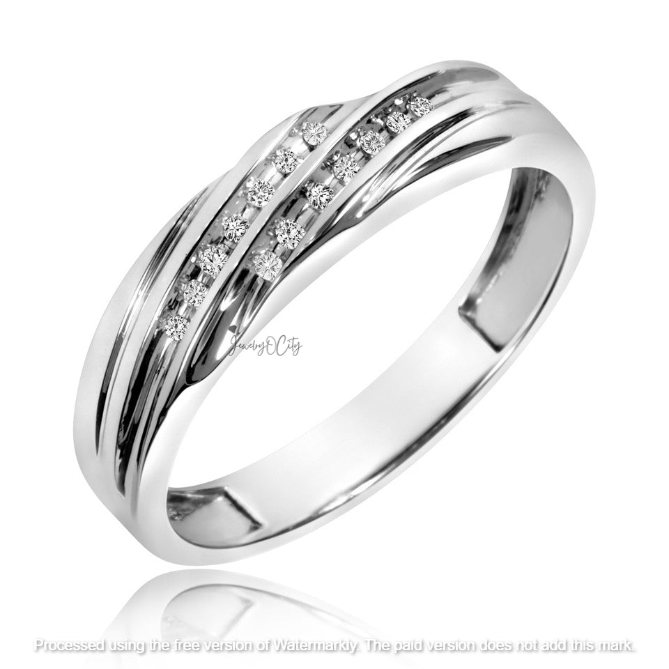 2.40Ct Diamond Wedding Trio Ring Set