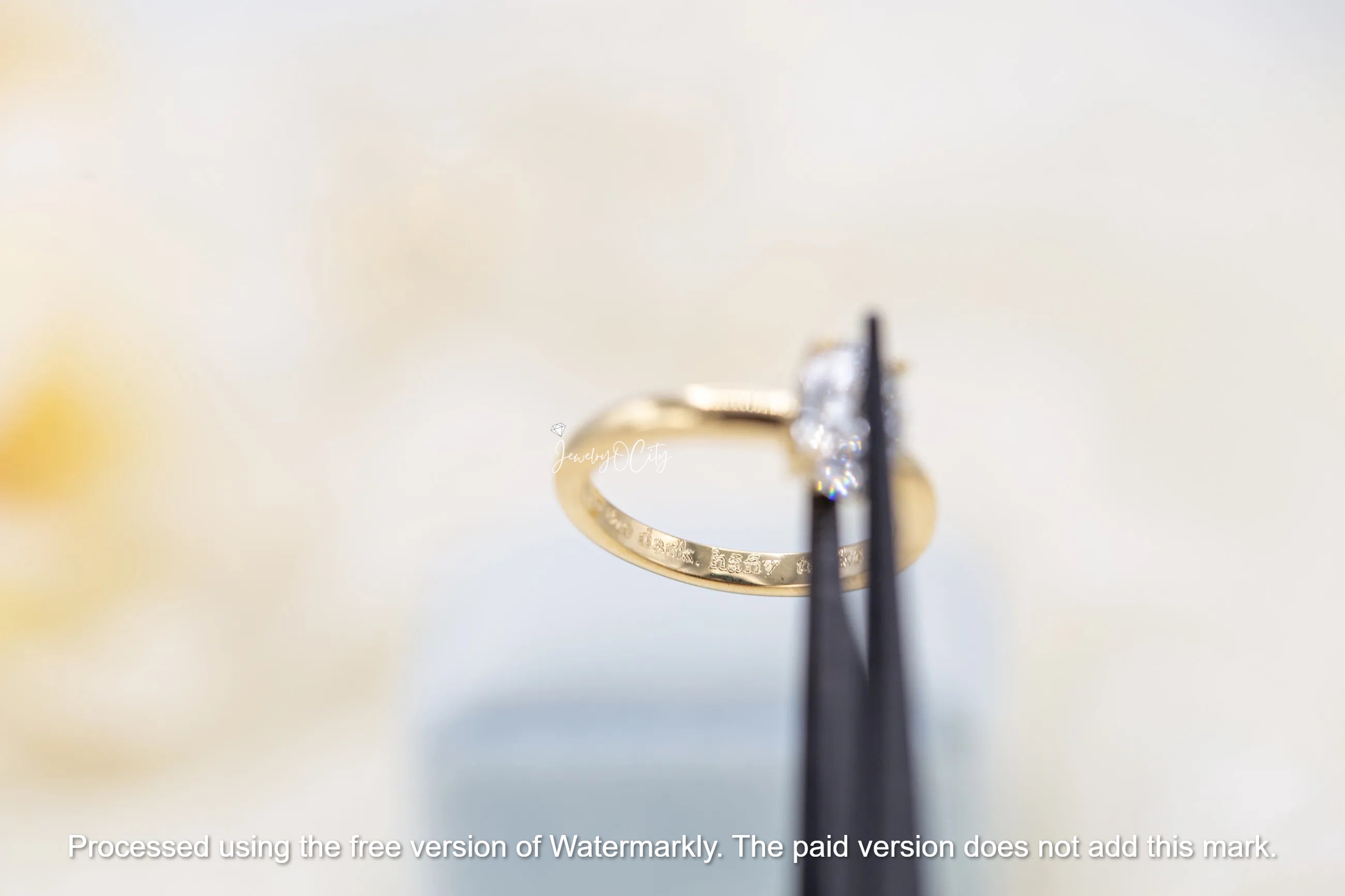 2.35Ct Oval Cut Diamond Half Eternity Band Bridal Ring Set For Her