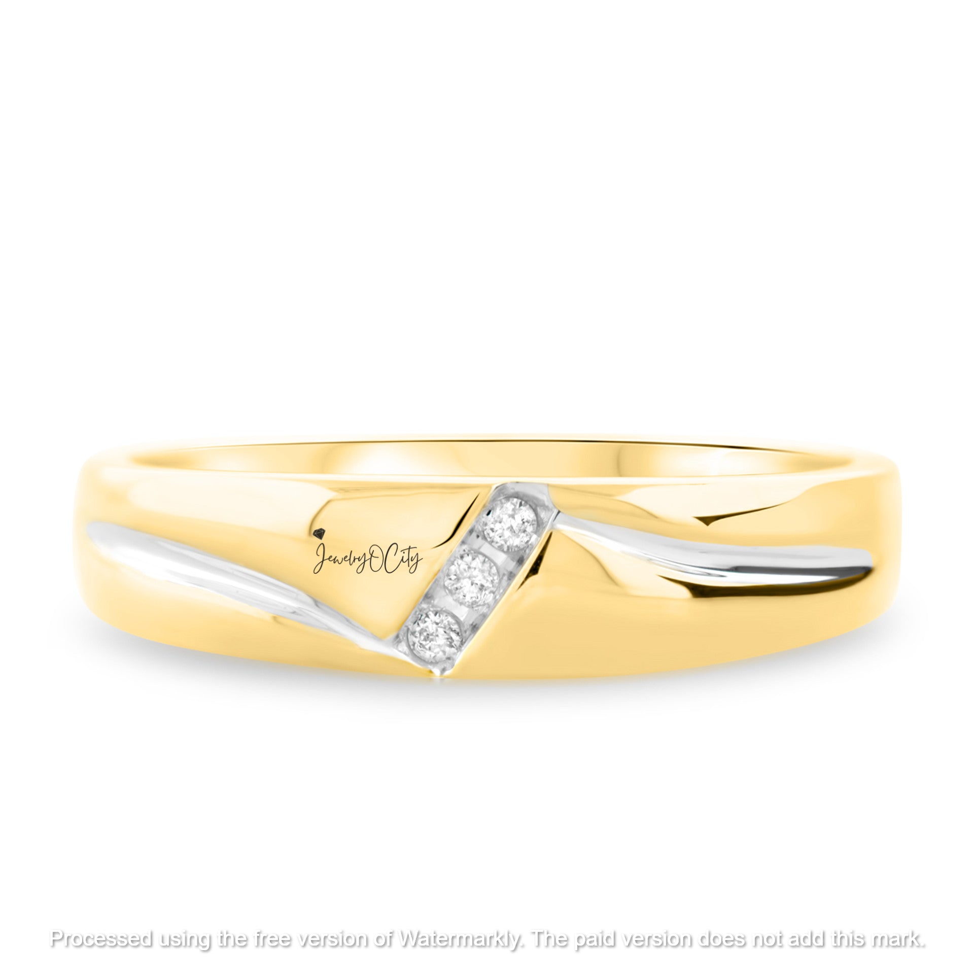 2.40Ct Round Cut Diamond Cluster Engagement & Wedding Trio Ring Set