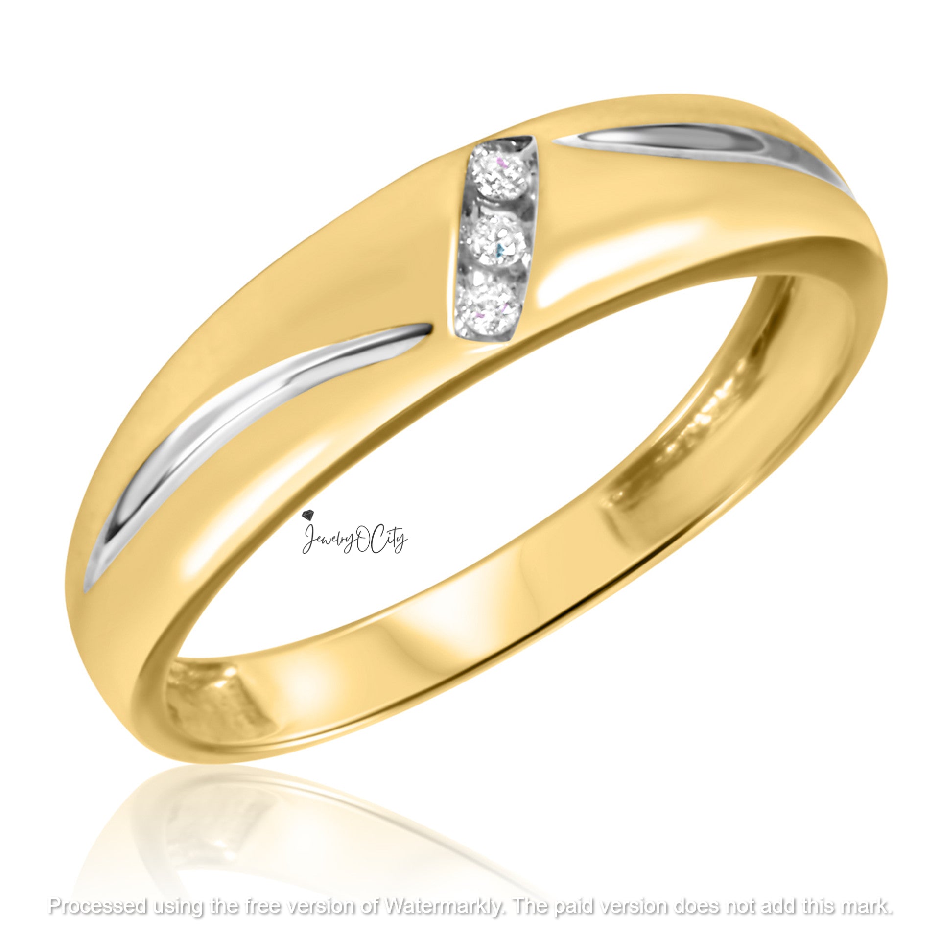 2.40Ct Round Cut Diamond Cluster Engagement & Wedding Trio Ring Set