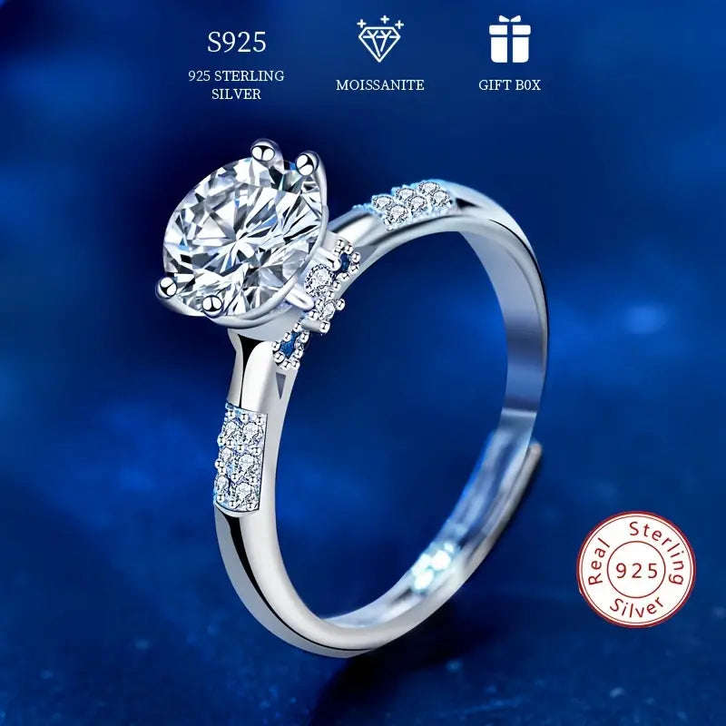 3.20Ct Round Cut Diamond Hidden Pave Engagement Ring