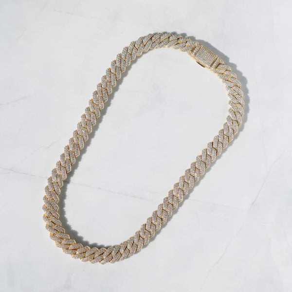36TCW Men's Diamond Certified Cuban Link Necklace Chain