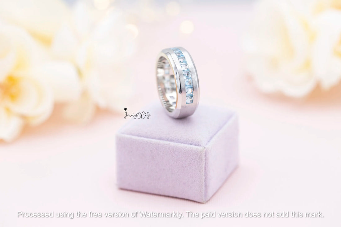 Men’s  AquamarinWedding Band

Invisible Setting Men’s Ring

Half Eternity Men’s Band

1.50 Carat  Aquamarine Ring

Men’s Aquamarine Wedding RingLuxury Men’s Gemstone Band

Elegant Men’s Wedding Jewelry

Unique Blue Stone Ring for Him

Modern Half Eternity Ring

Fine Men’s Jewelry

Anniversary Band for Men

Contemporary Men’s Ring Design1.50ct invisible setting  Aquamarine  men’s wedding band

Half eternity aquamarine ring for men

Modern  Aquamarine diamond wedding band for him

Elegant men’s blue gemstone 