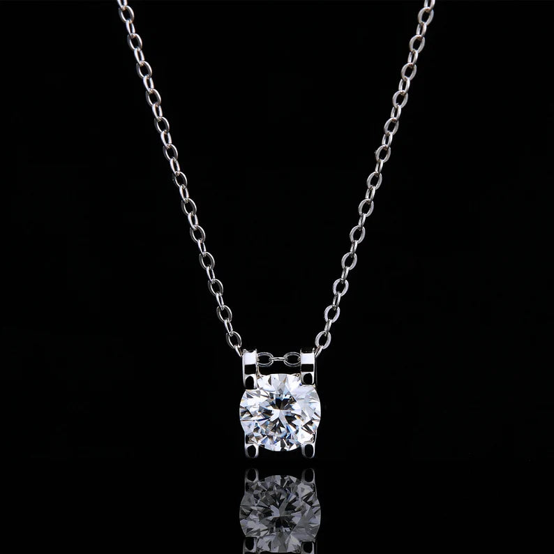 Floating Diamond Pendant Jewelry