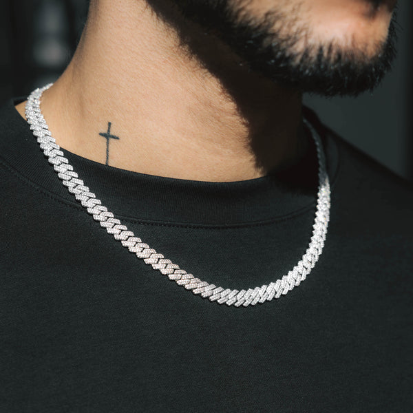 Luxury iced Cuban chain designed for men