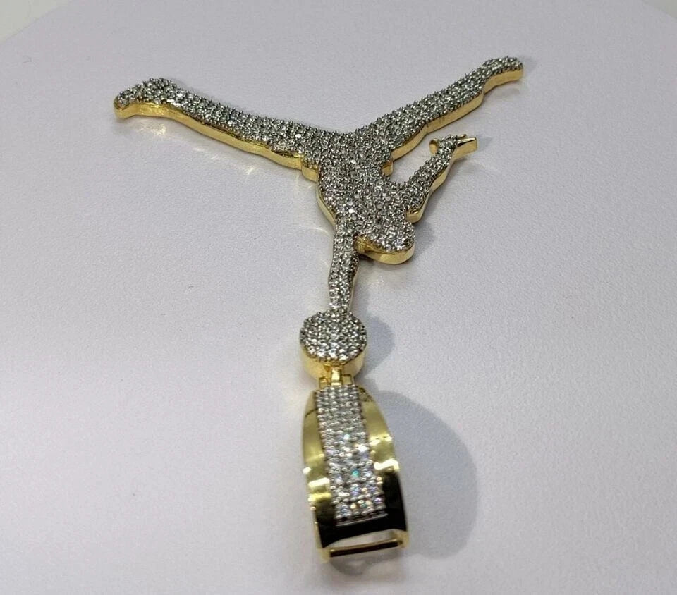 Men's basketball sports pendant
