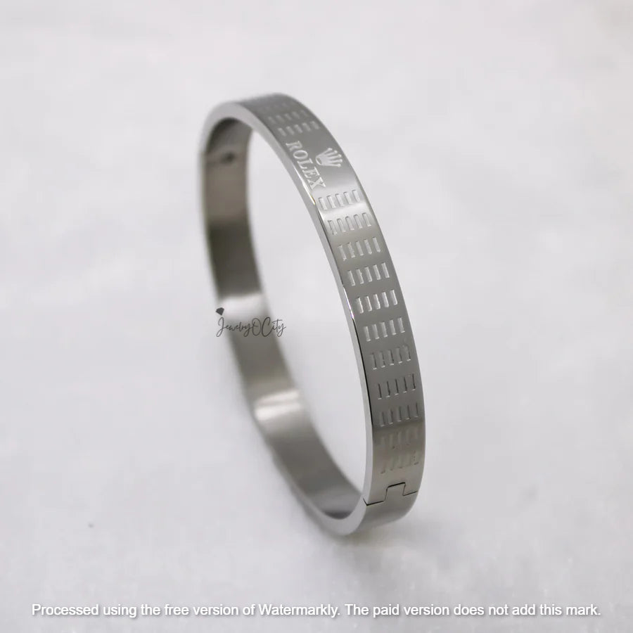 Prince Crown Rolex Solid Men's Bracelet Bangle