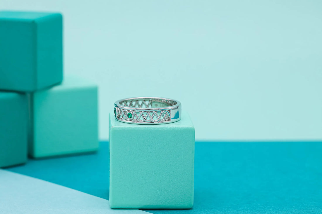 Regal Grace emerald eternity ring