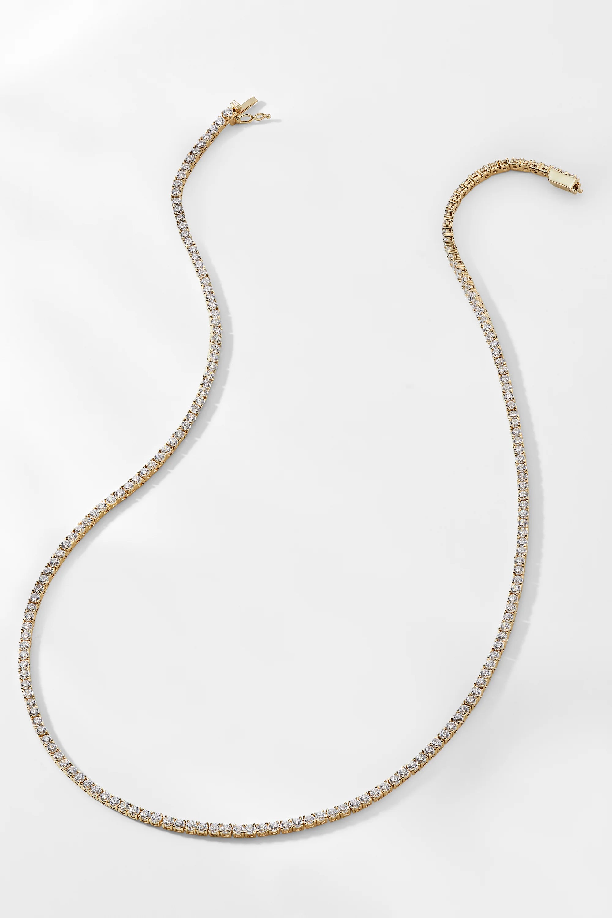 Round Moissanite Necklace