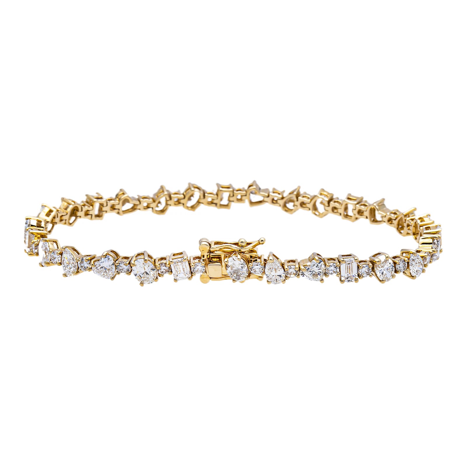 Unisex Diamond Line Bracelet