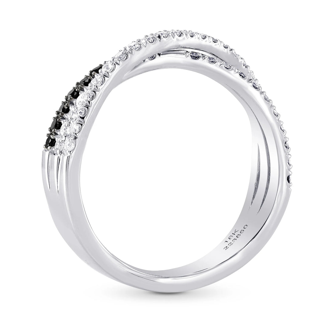 Unisex Twisted Infinity Diamond Band
Elegant Infinity Twist Bridal Ring