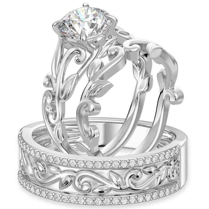 Wedding Ring Set for Brides