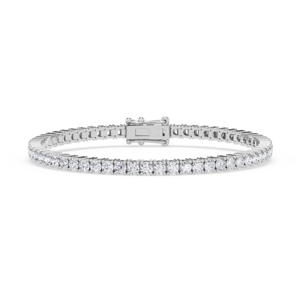 Women's moissanite tennis bracelet