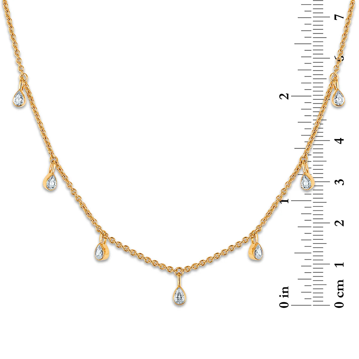 “elegant diamond drop necklace fine jewelry”