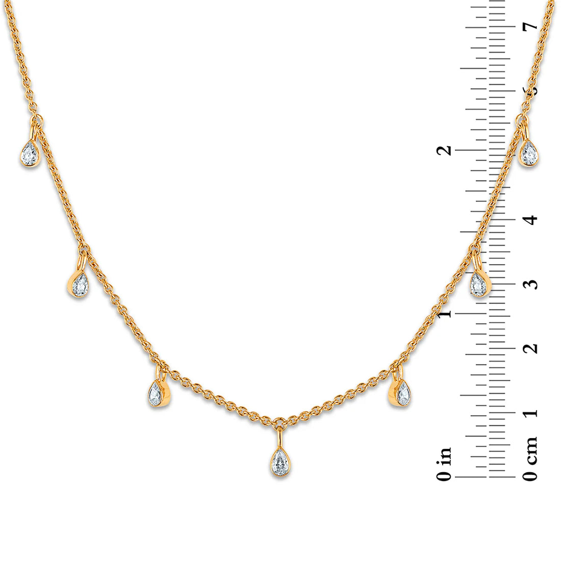 “elegant diamond drop necklace fine jewelry”