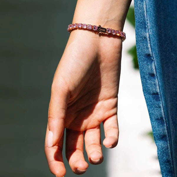 feminine sapphire bracelet