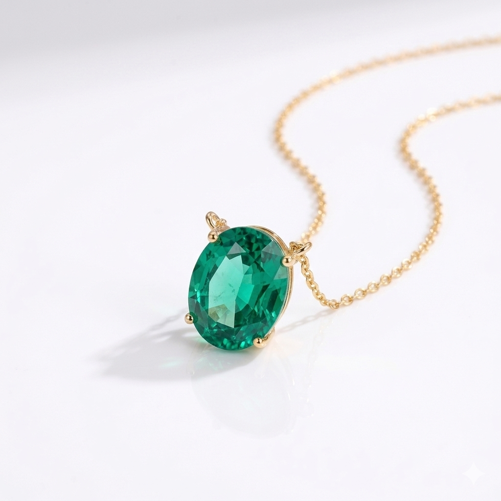 green_emerald_oval_cut_solitaire_pendantb