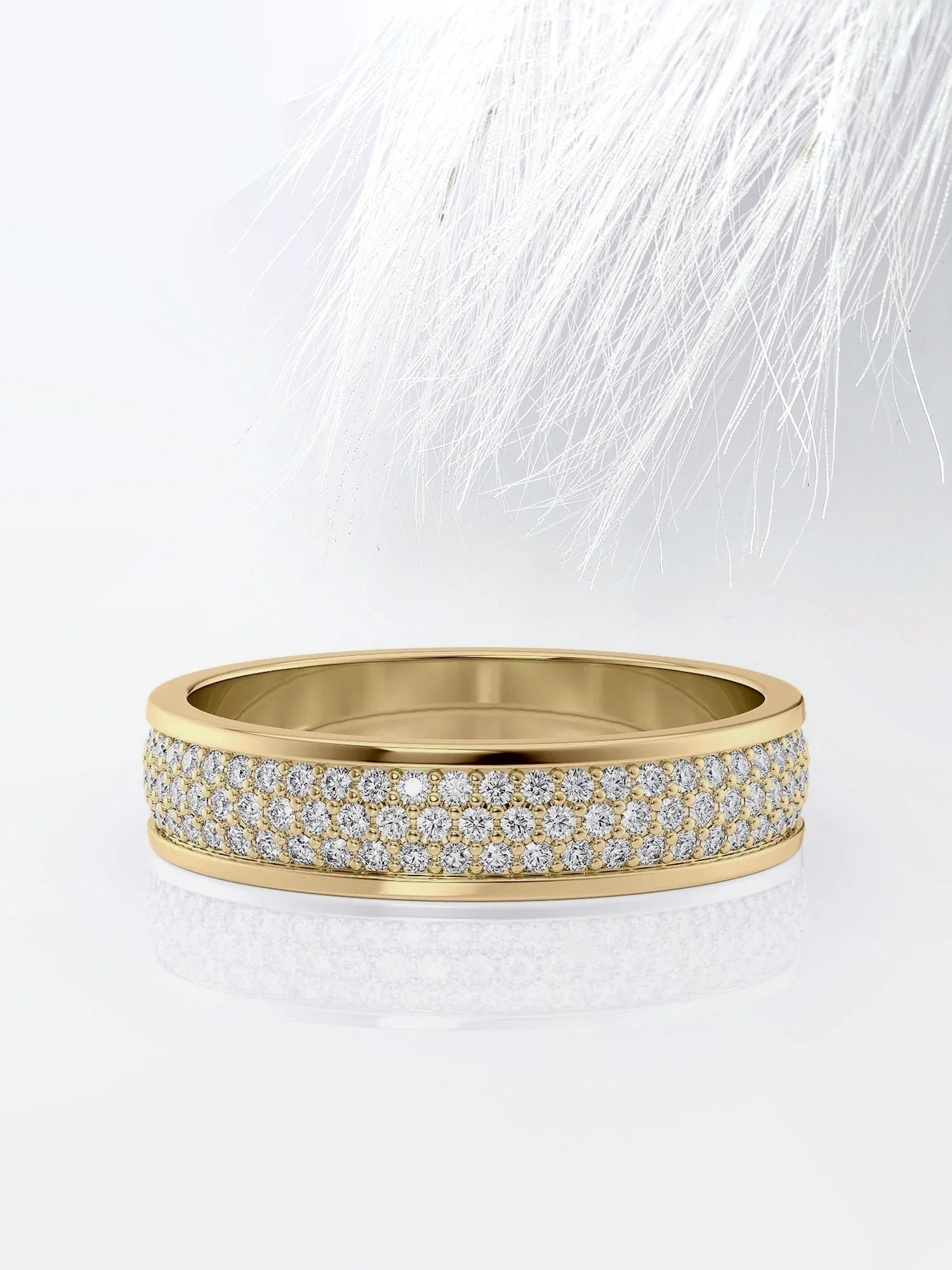 men’s diamond cluster ring
