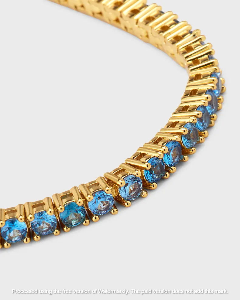 topaz tennis bracelet jewelry
